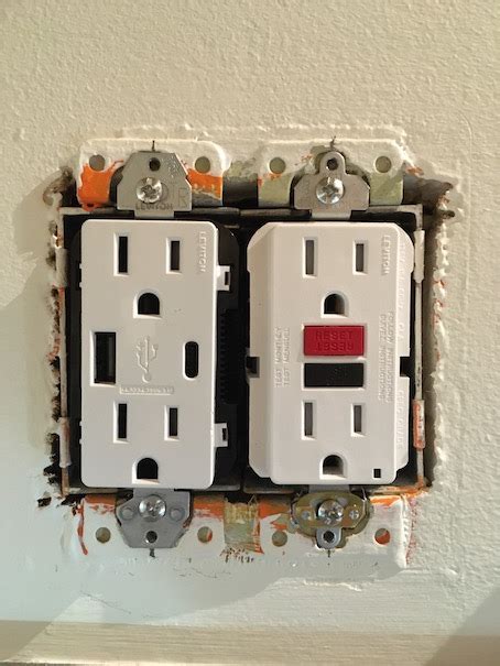 electrical junction box gfci|retrofit gfci into metal box.